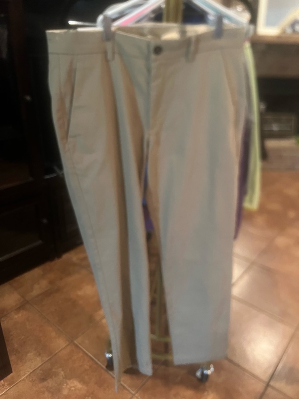 St. John's Bay Khaki Straight-Leg Chinos